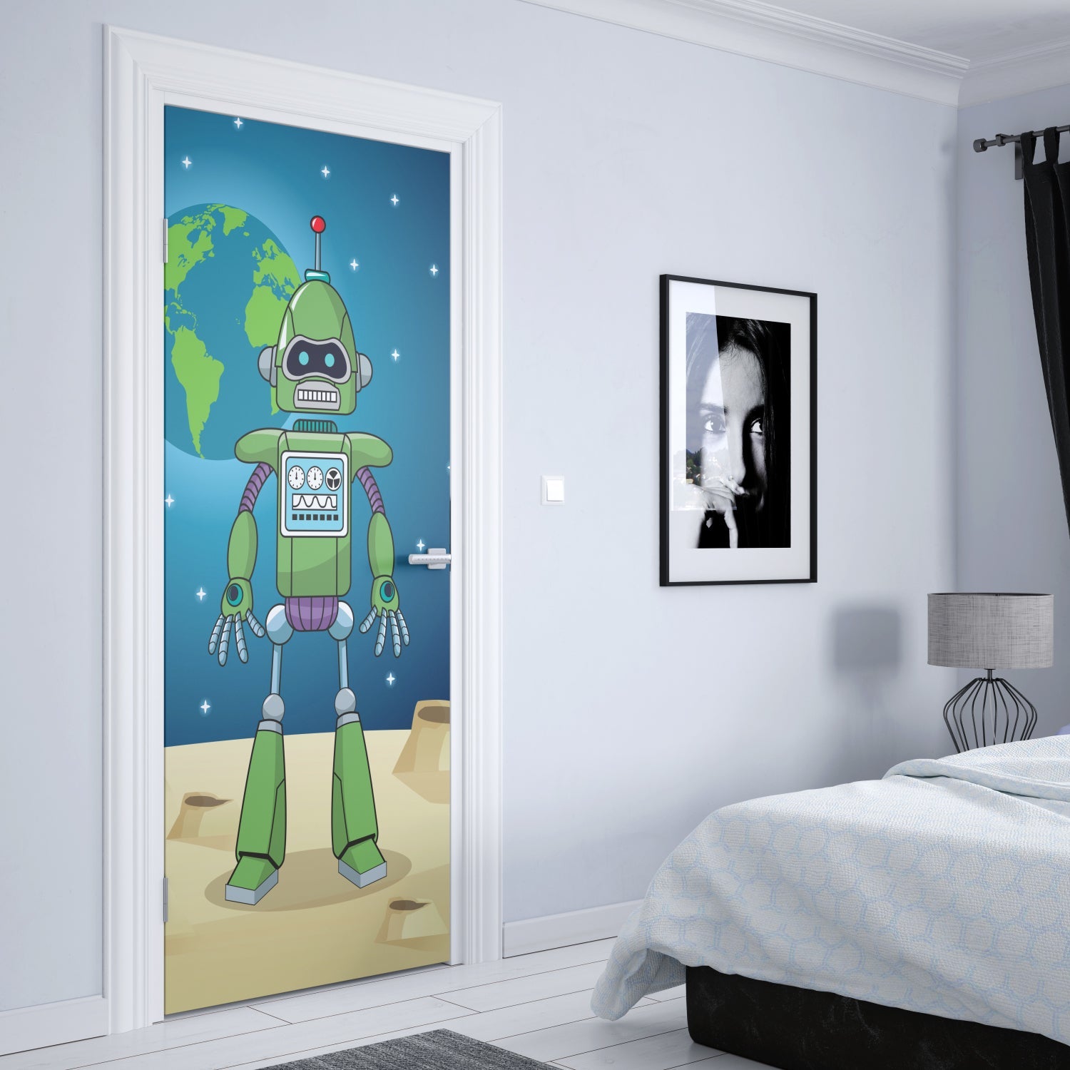 Türposter Kinderzimmer Selbstklebend