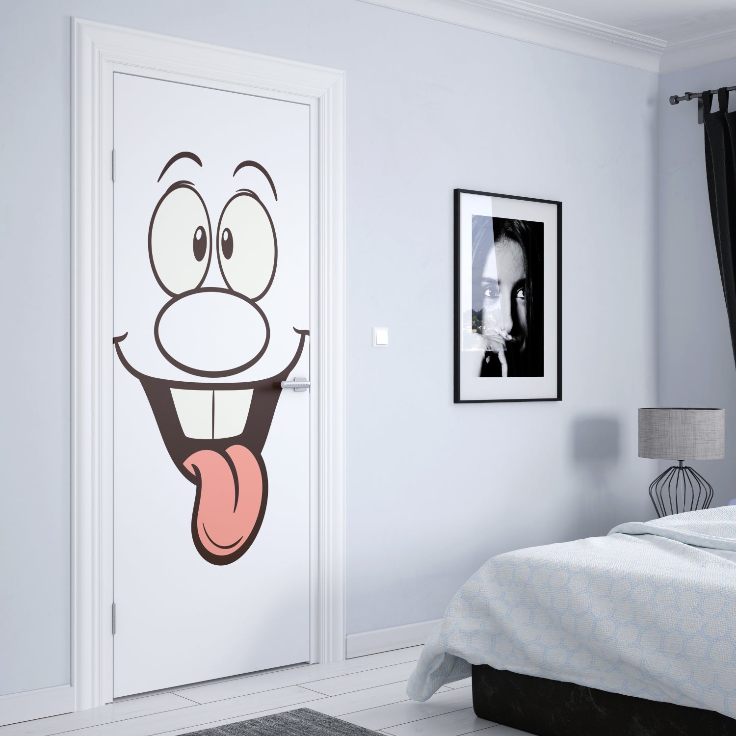 Türposter Kinderzimmer Selbstklebend