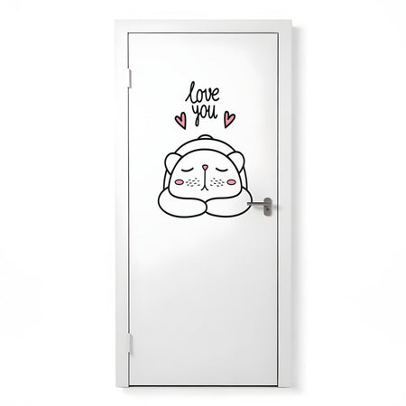 Türposter Kinderzimmer Selbstklebend