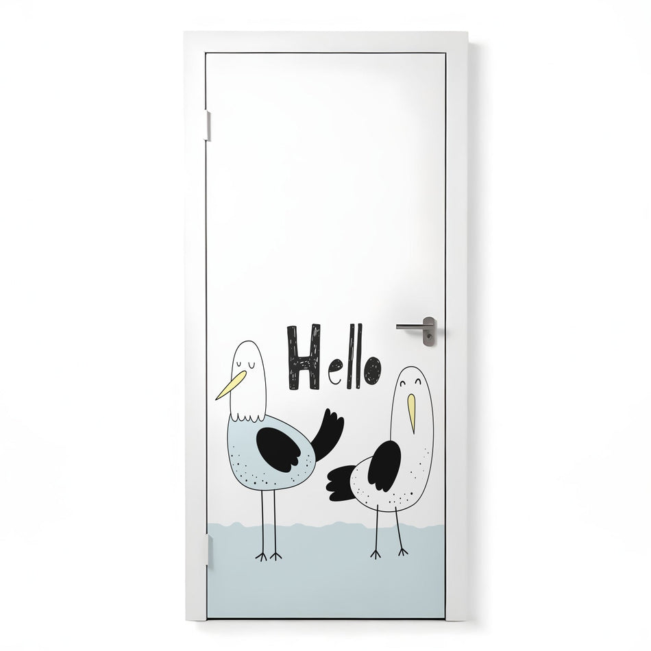 Türposter Kinderzimmer Selbstklebend