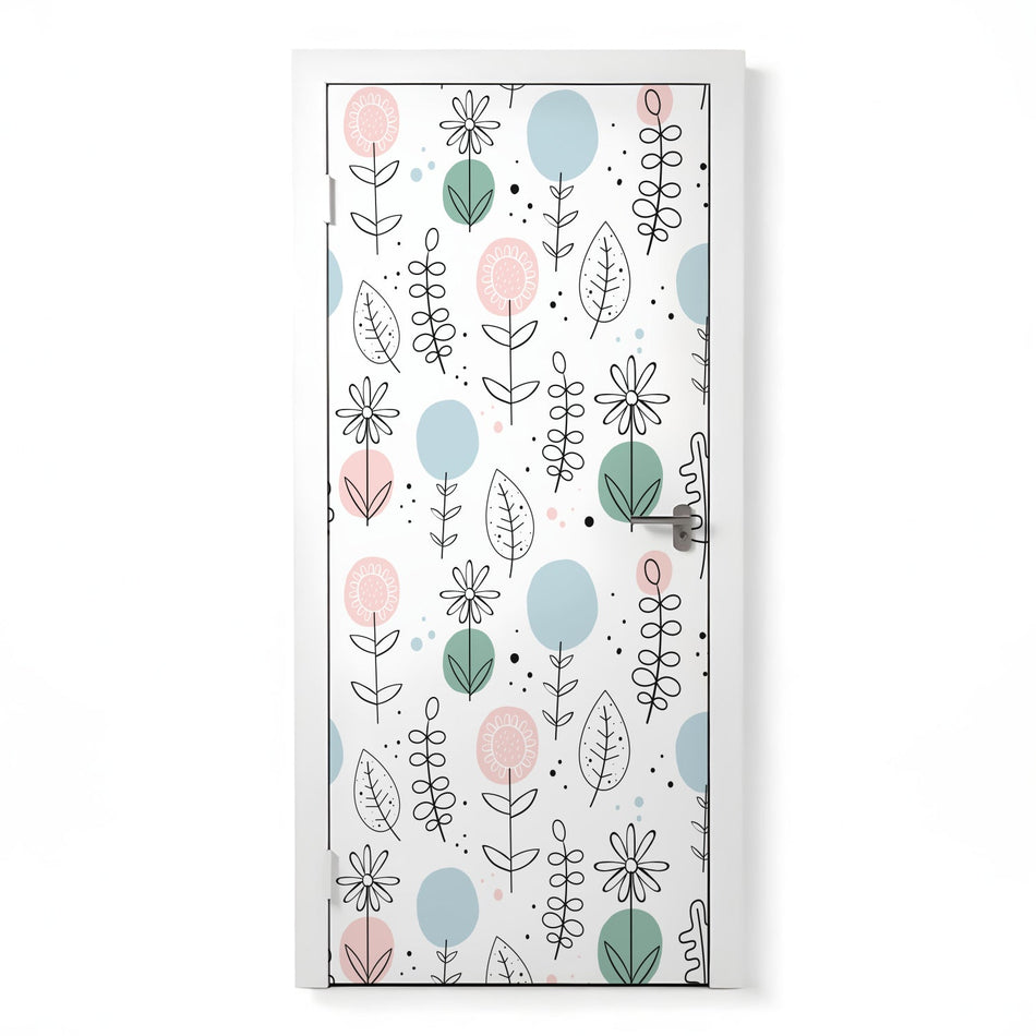 Türposter Kinderzimmer Selbstklebend