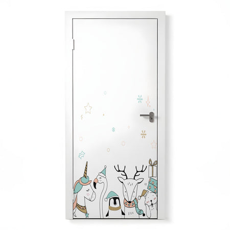 Türposter Kinderzimmer Selbstklebend