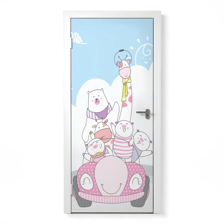 Türposter Kinderzimmer Selbstklebend