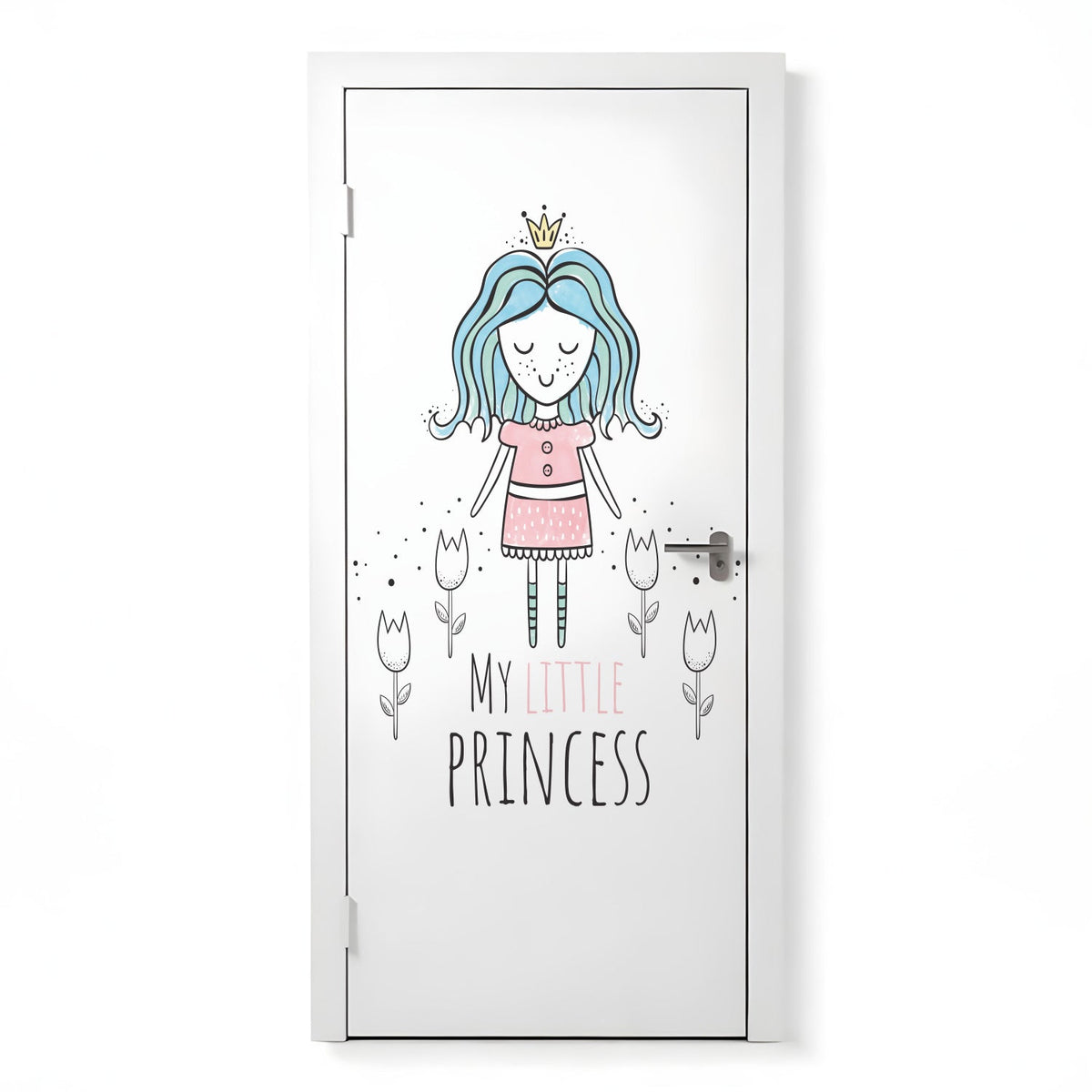 Türposter Kinderzimmer Selbstklebend