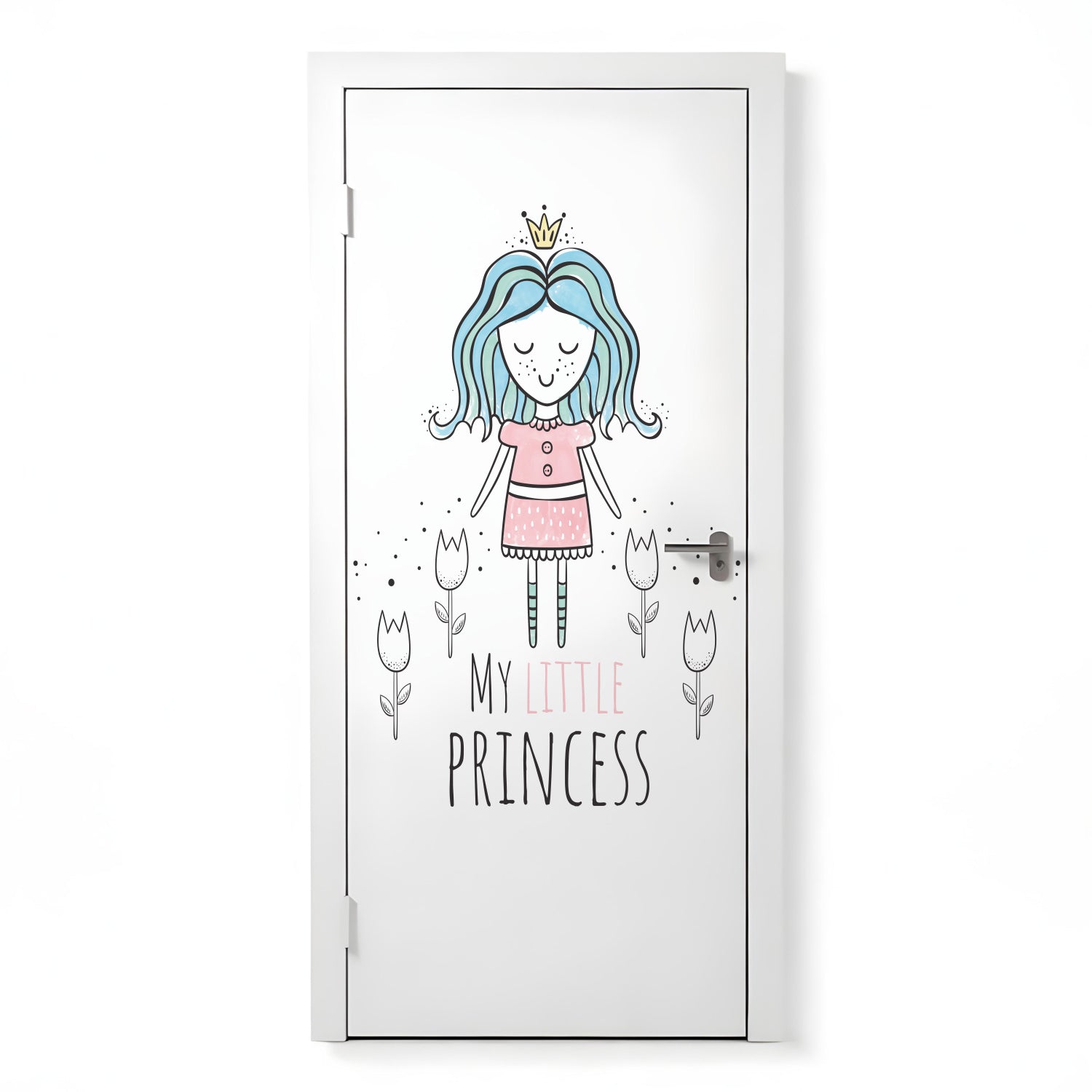 Türposter Kinderzimmer Selbstklebend