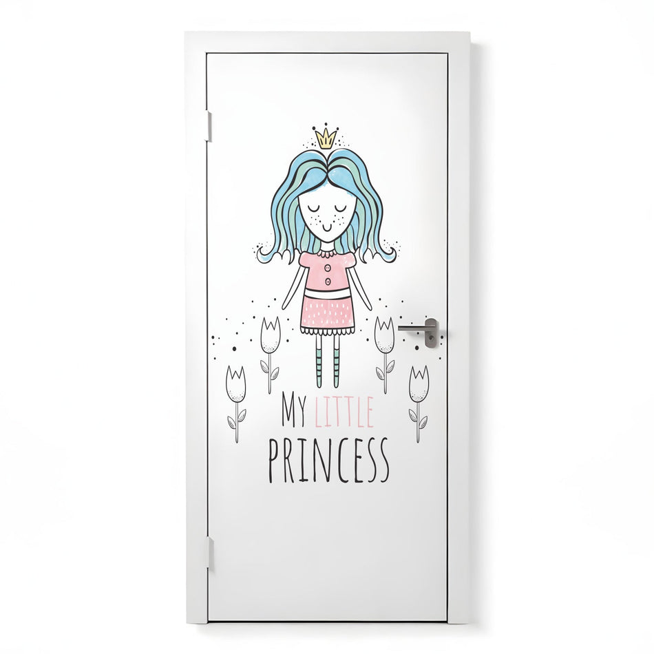 Türposter Kinderzimmer Selbstklebend