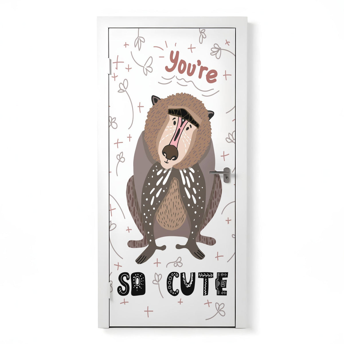 Türposter Kinderzimmer Selbstklebend