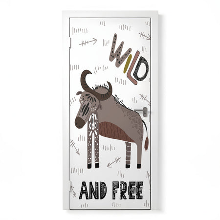 Türposter Kinderzimmer Selbstklebend