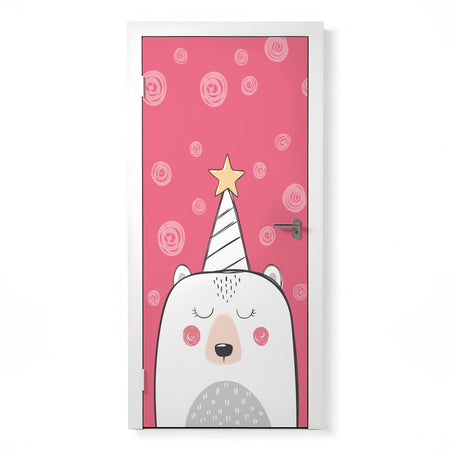 Türposter Kinderzimmer Selbstklebend