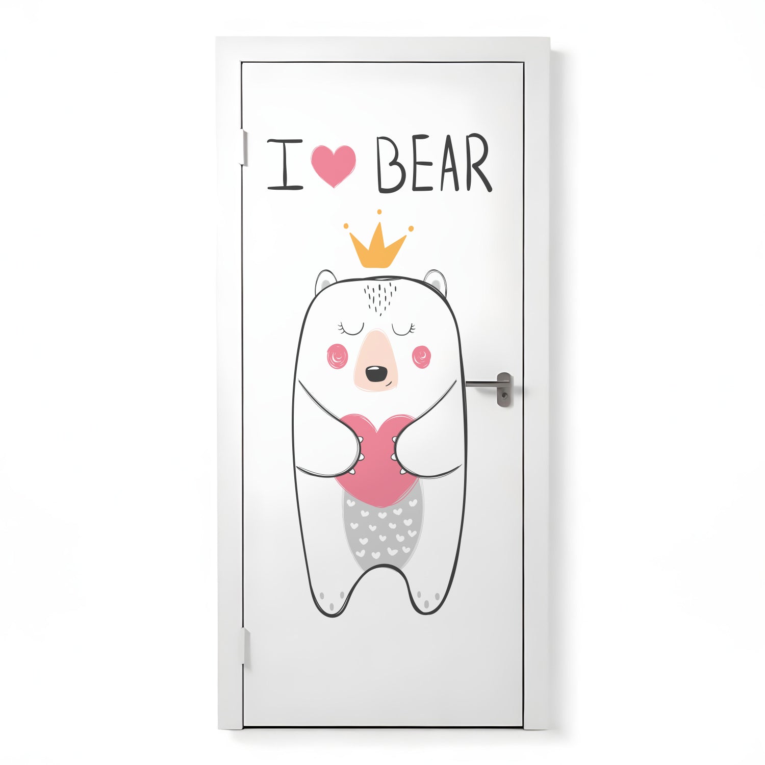 Türposter Kinderzimmer Selbstklebend