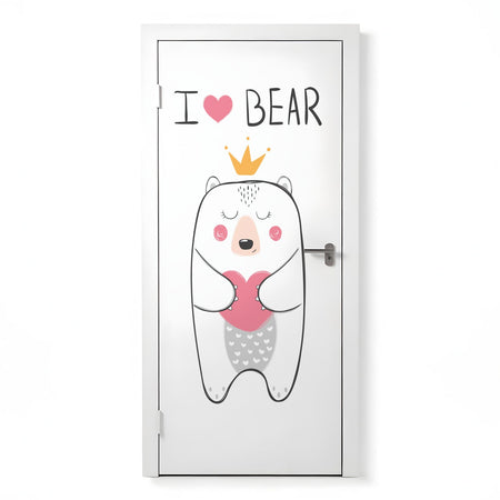 Türposter Kinderzimmer Selbstklebend