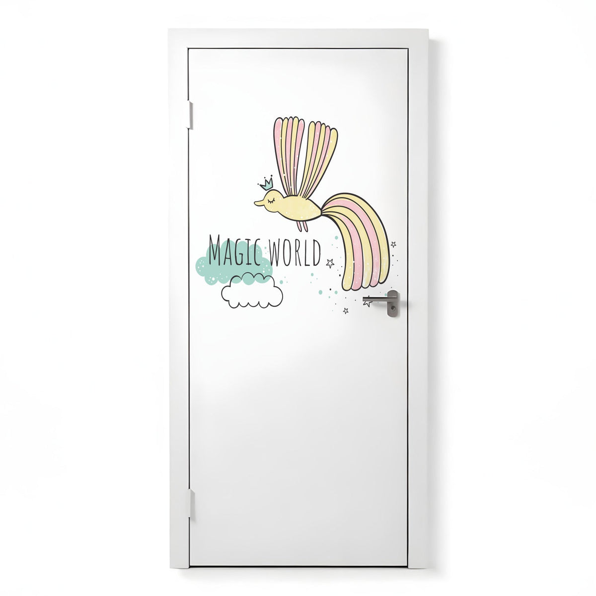 Türposter Kinderzimmer Selbstklebend