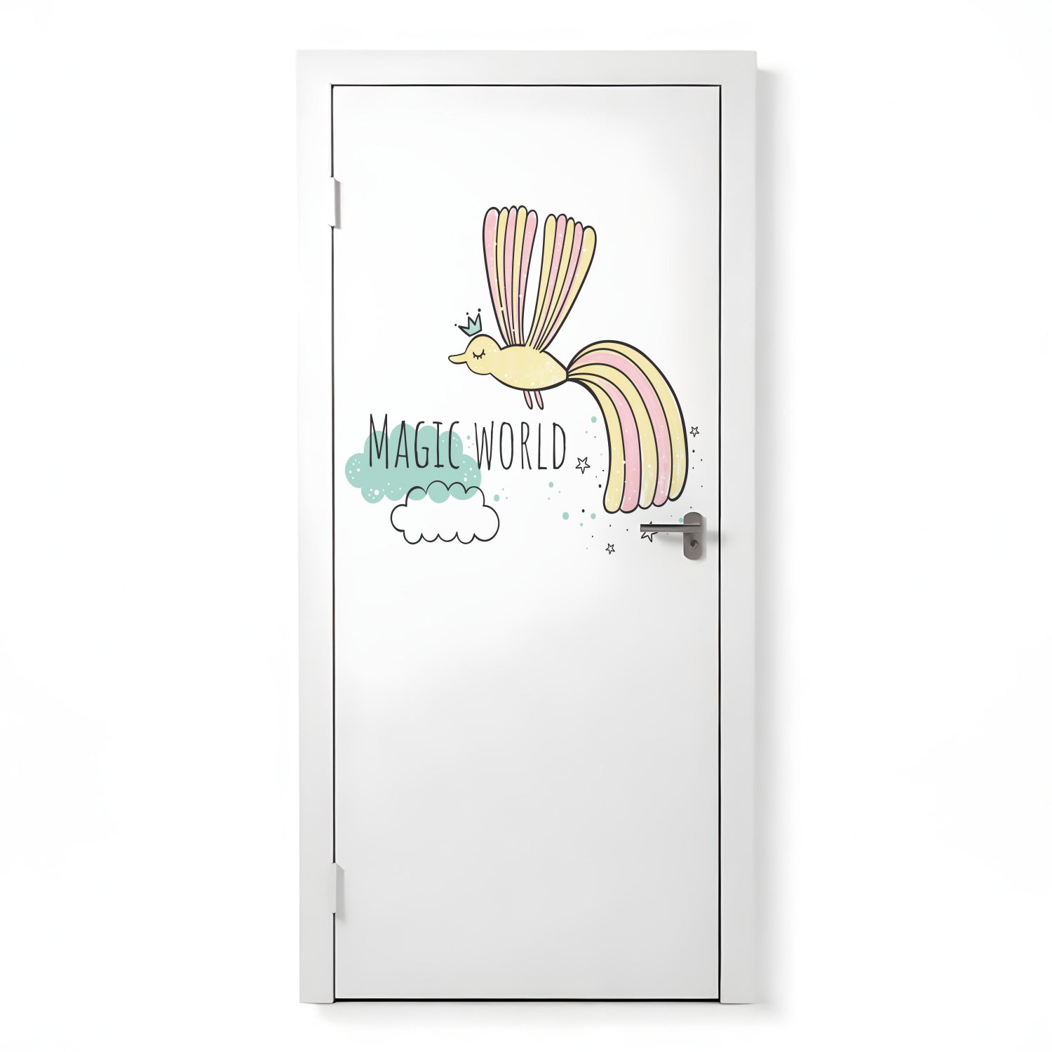 Türposter Kinderzimmer Selbstklebend