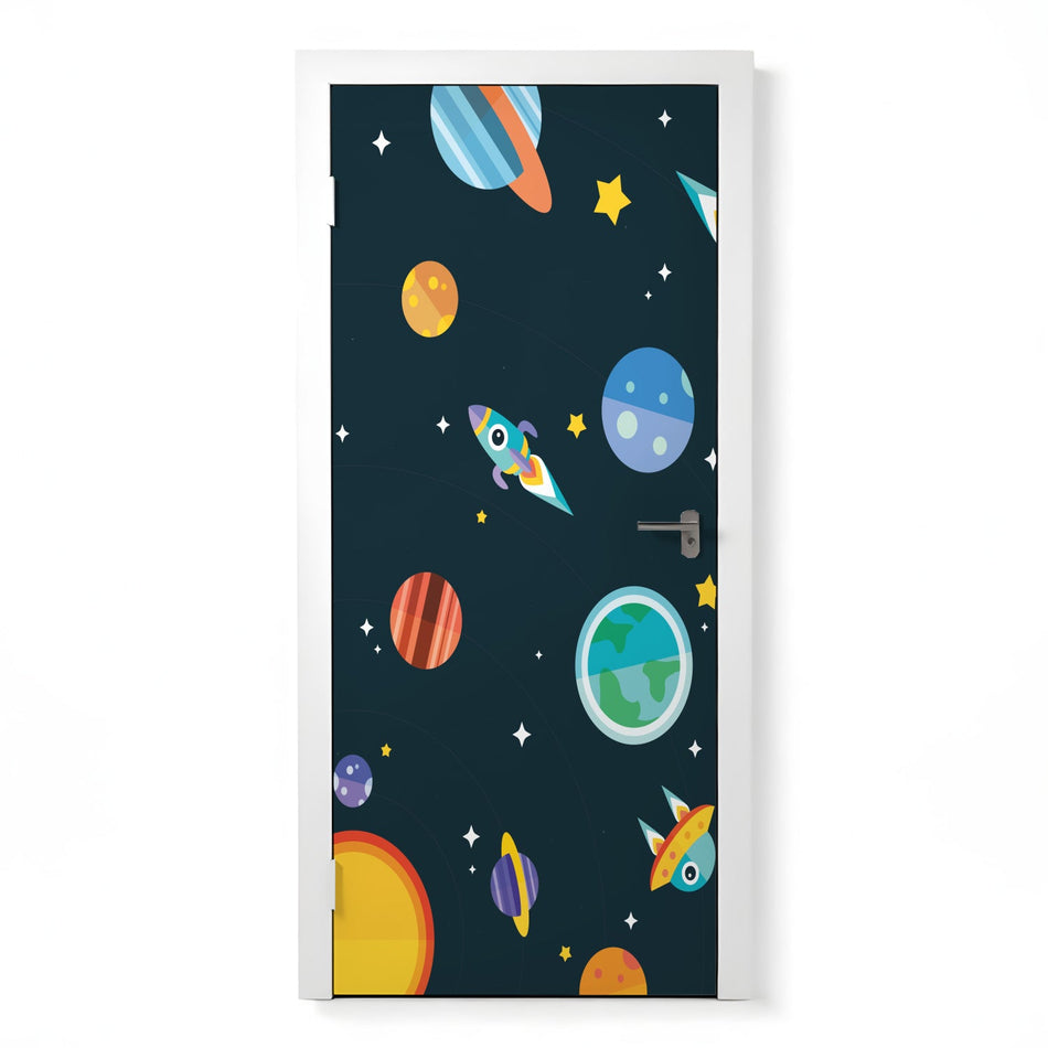 Türposter Kinderzimmer Selbstklebend