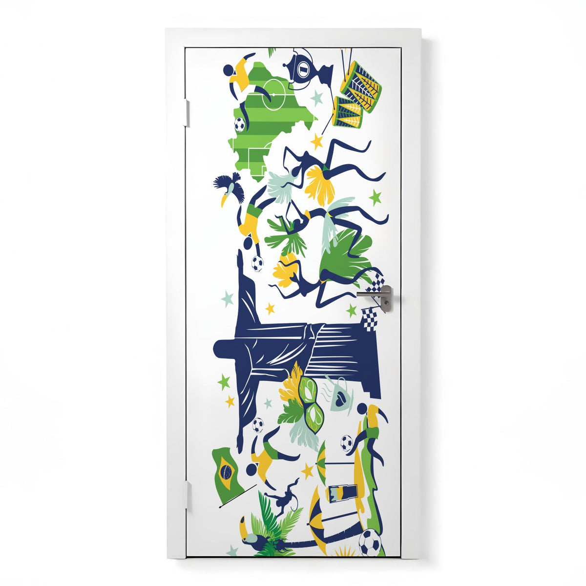 Türposter Kinderzimmer Selbstklebend