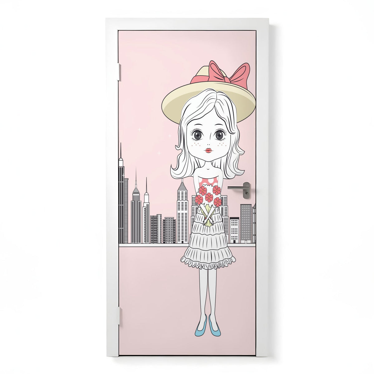 Türposter Kinderzimmer Selbstklebend