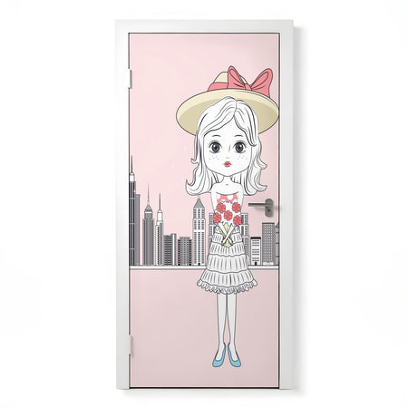 Türposter Kinderzimmer Selbstklebend