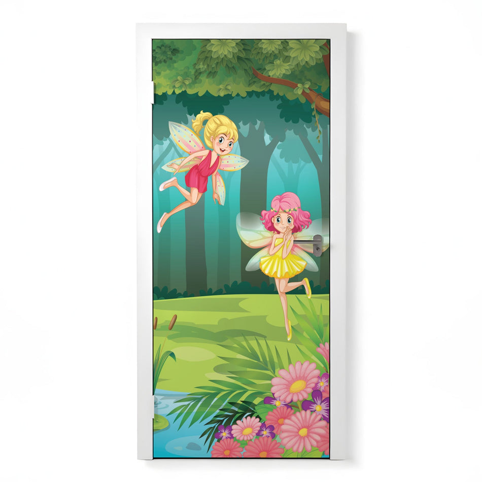 Türposter Kinderzimmer Selbstklebend