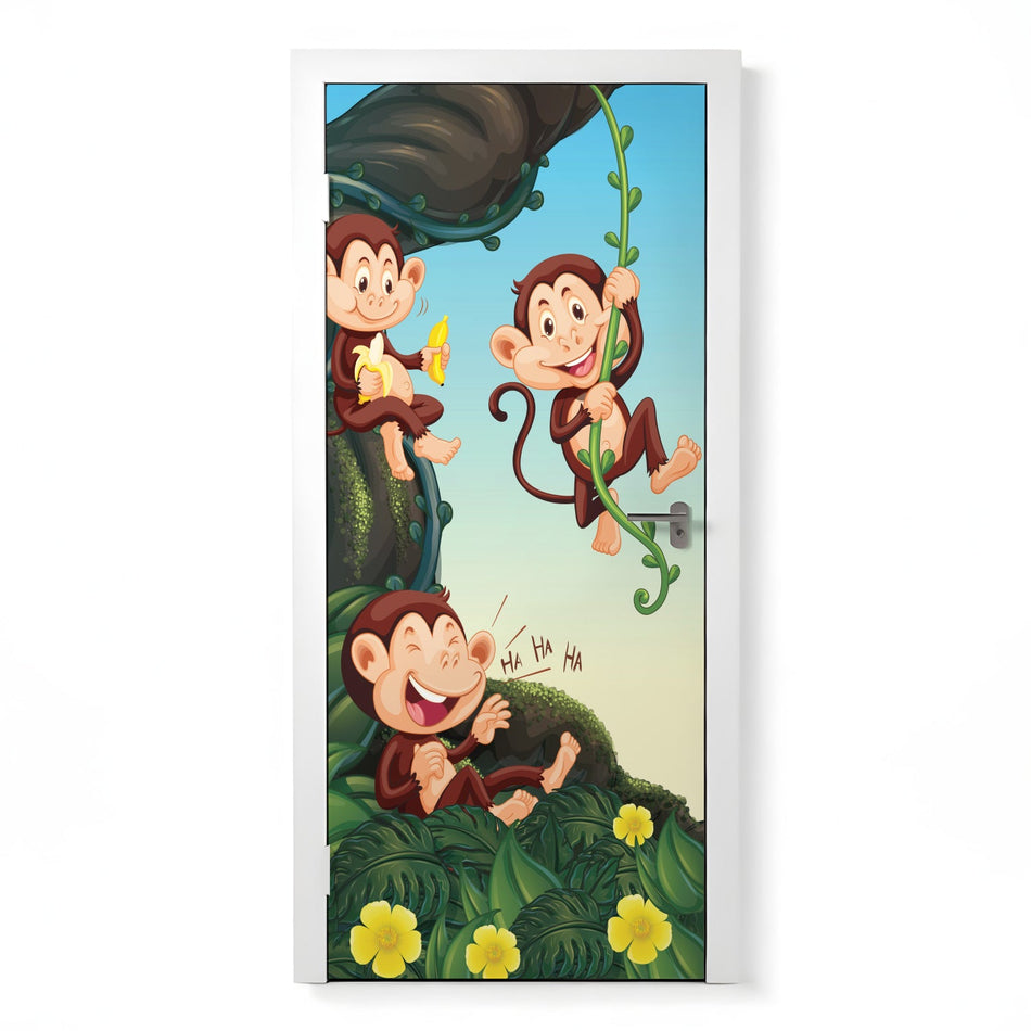 Türposter Kinderzimmer Selbstklebend