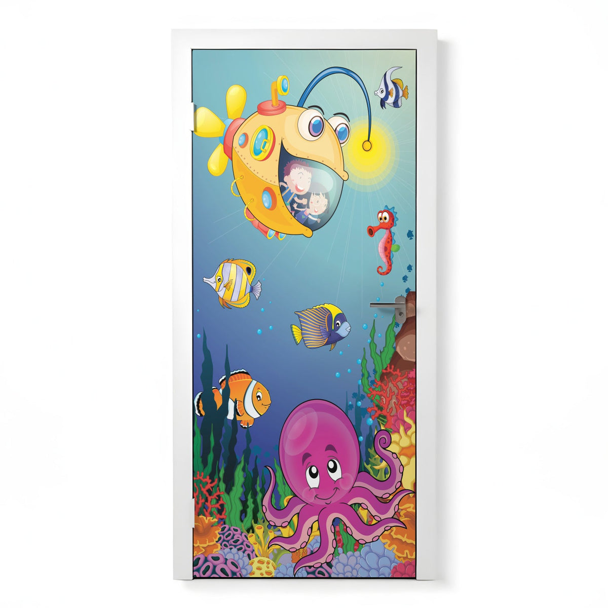 Türposter Kinderzimmer Selbstklebend