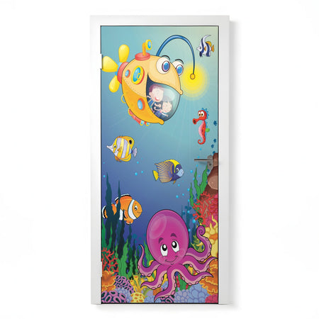 Türposter Kinderzimmer Selbstklebend