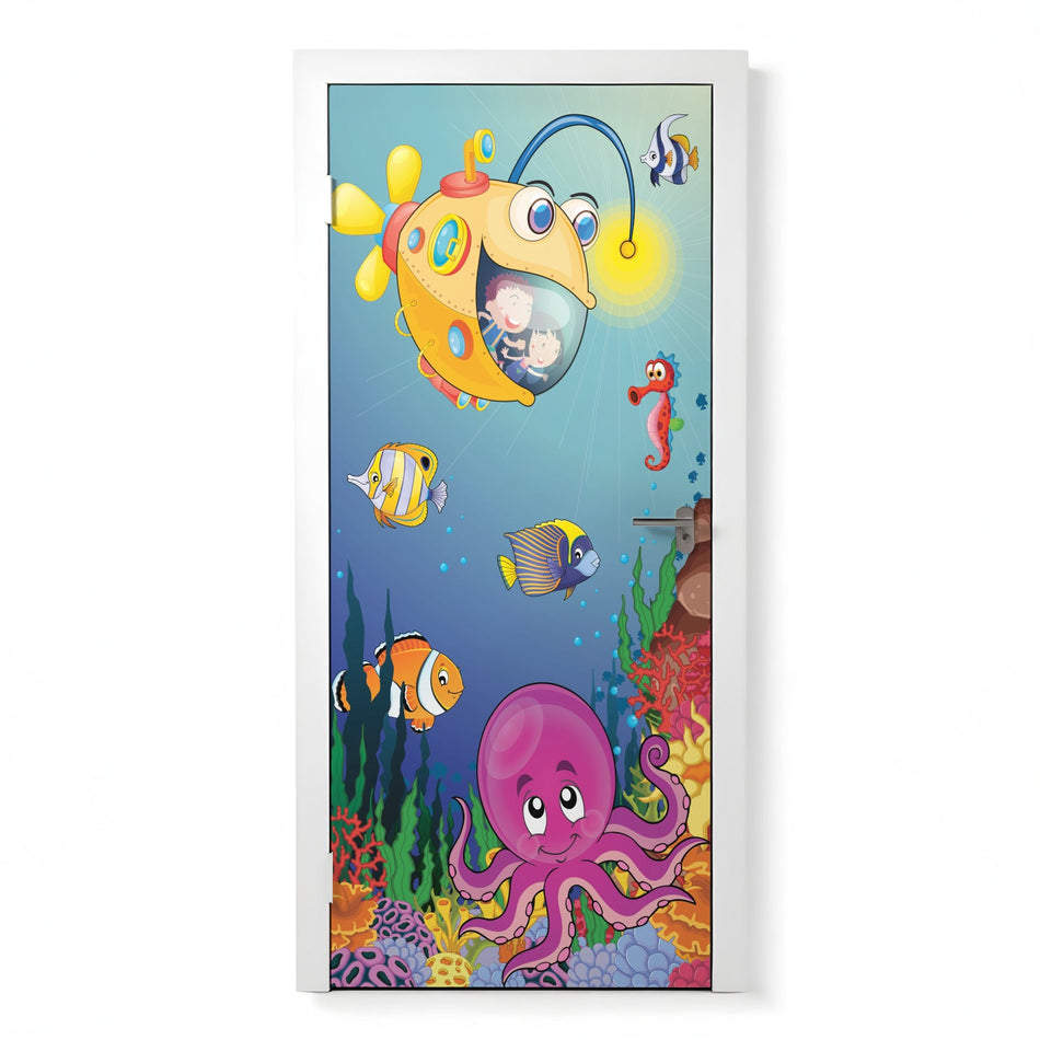 Türposter Kinderzimmer Selbstklebend