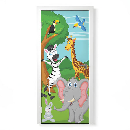 Türposter Kinderzimmer Selbstklebend