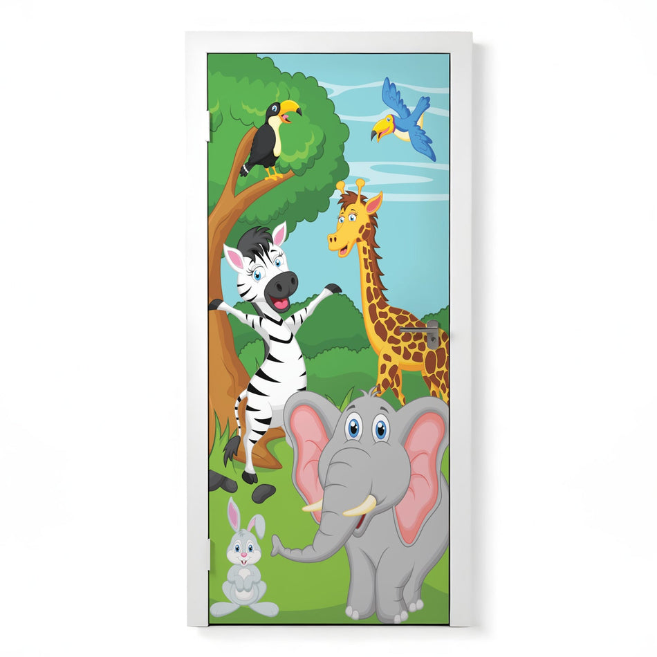 Türposter Kinderzimmer Selbstklebend