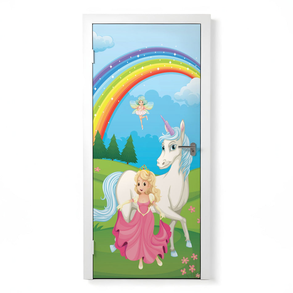 Türposter Kinderzimmer Selbstklebend