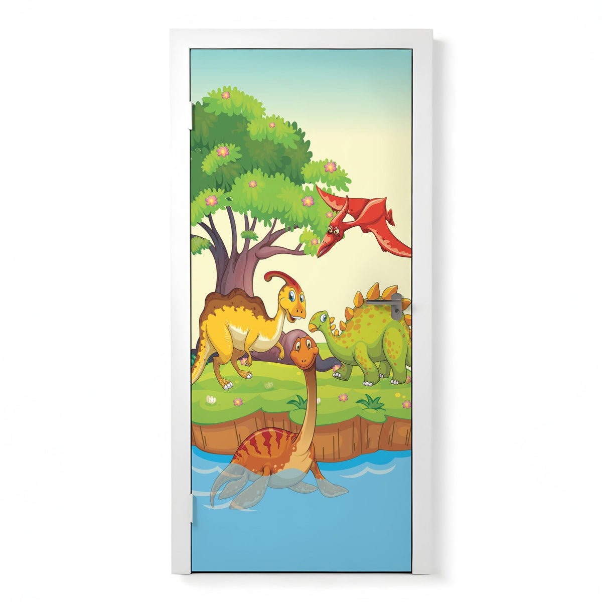 Türposter Kinderzimmer Selbstklebend