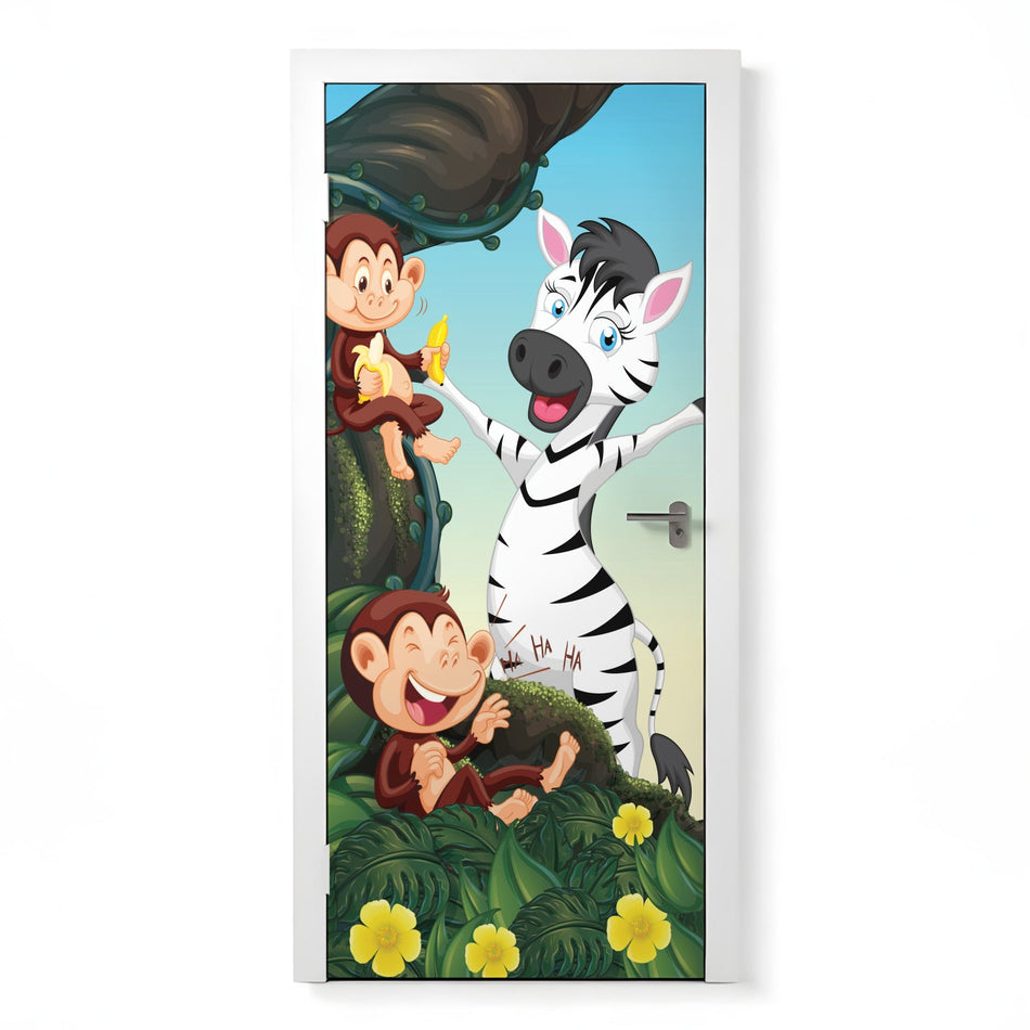 Türposter Kinderzimmer Selbstklebend