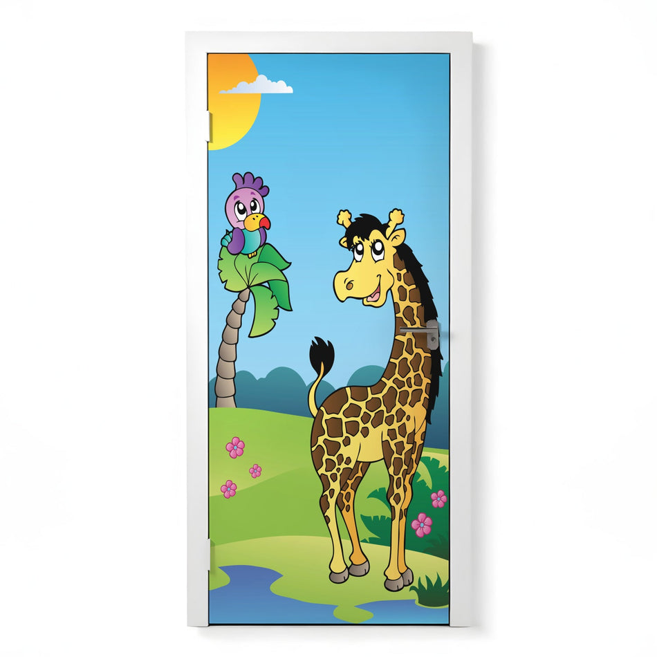 Türposter Kinderzimmer Selbstklebend