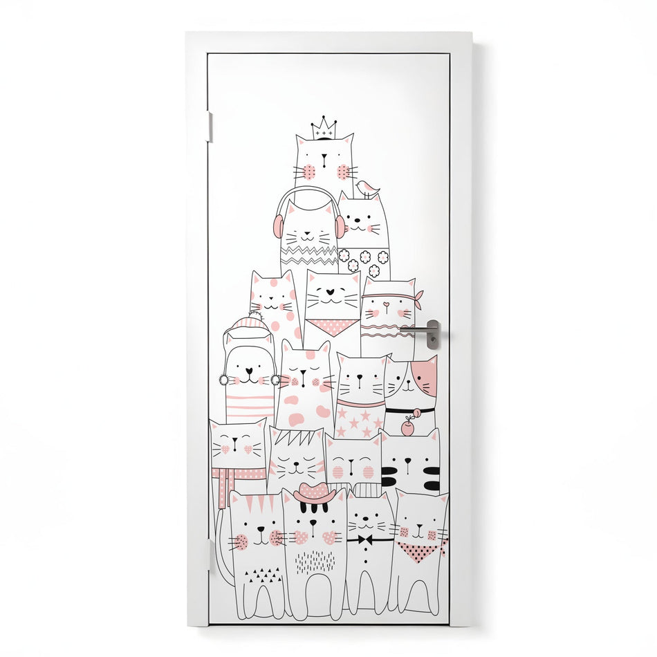 Türposter Kinderzimmer Selbstklebend