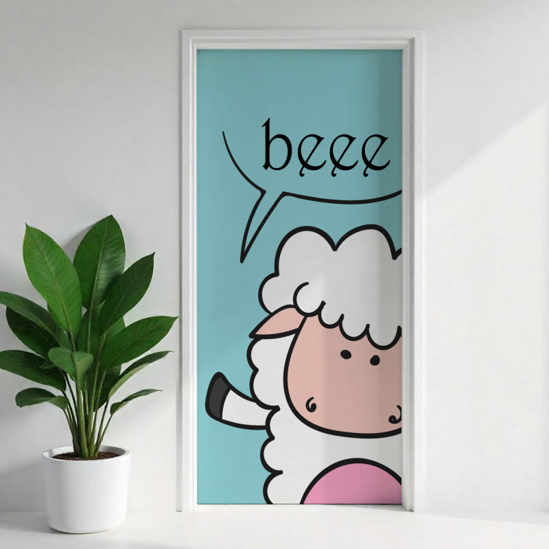 Türposter Kinderzimmer Selbstklebend