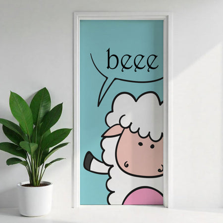 Türposter Kinderzimmer Selbstklebend