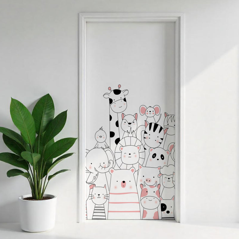 Türposter Kinderzimmer Selbstklebend
