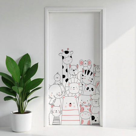 Türposter Kinderzimmer Selbstklebend
