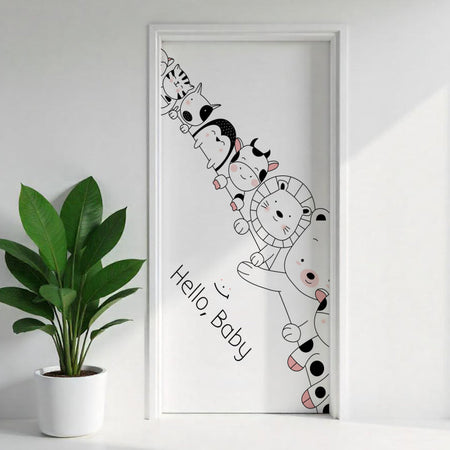 Türposter Kinderzimmer Selbstklebend