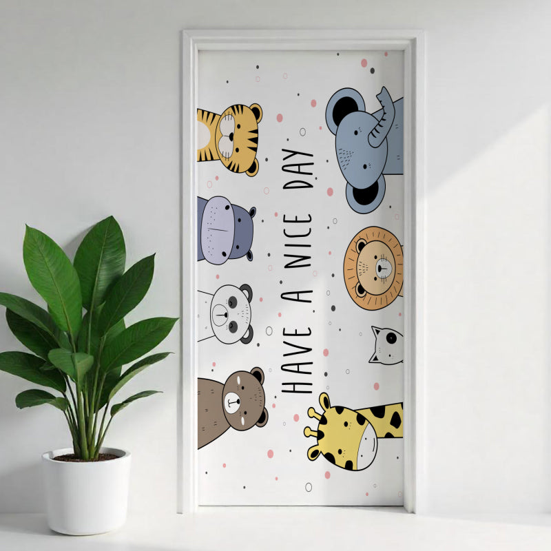 Türposter Kinderzimmer Selbstklebend