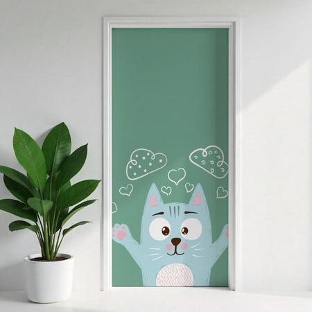 Türposter Kinderzimmer Selbstklebend