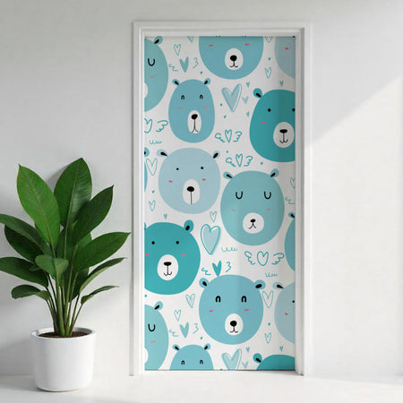 Türposter Kinderzimmer Selbstklebend