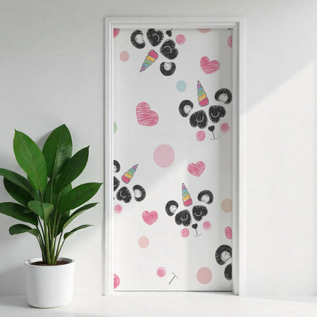 Türposter Kinderzimmer Selbstklebend