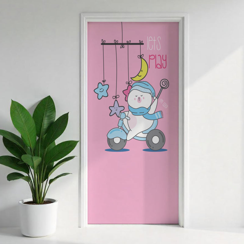Türposter Kinderzimmer Selbstklebend