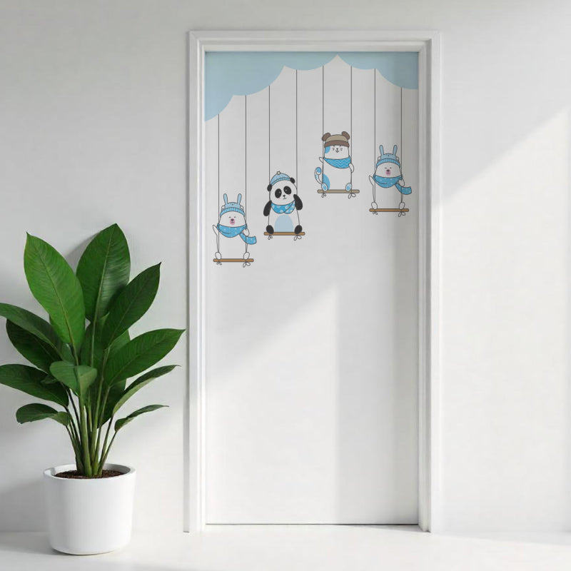 Türposter Kinderzimmer Selbstklebend