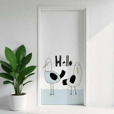Türposter Kinderzimmer Selbstklebend