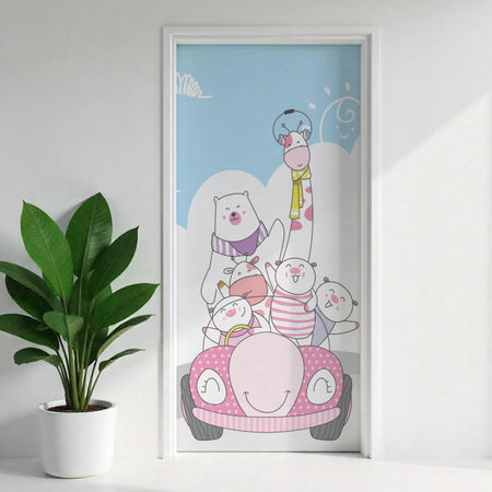 Türposter Kinderzimmer Selbstklebend