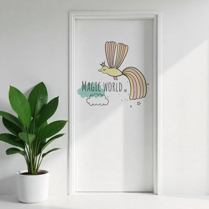 Türposter Kinderzimmer Selbstklebend