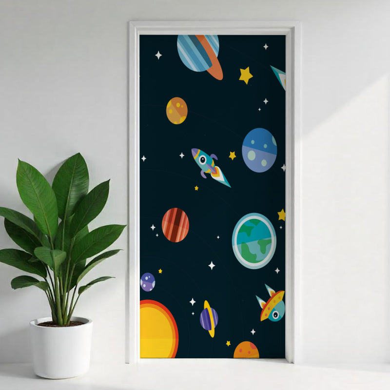 Türposter Kinderzimmer Selbstklebend