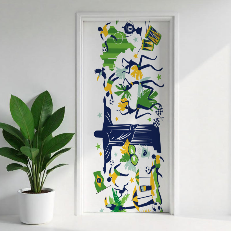 Türposter Kinderzimmer Selbstklebend