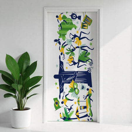 Türposter Kinderzimmer Selbstklebend